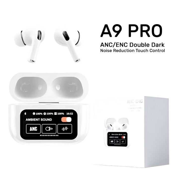 Screen Airpods A9 Pro{ Lcd Earbuds }